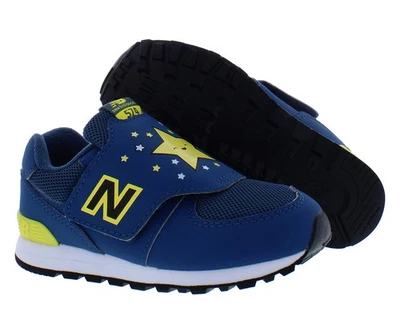 Sapatos New Balance 574 infantil/infantil tamanho 6, cor: azul/amarelo - Imagem 1 de 4
