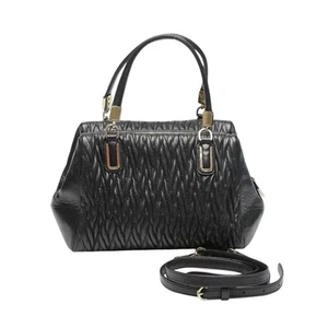 Coach Handtasche 2-Wege Schultertasche Umhängetasche Madison Leder F49723 schwarz - Bild 1 von 13