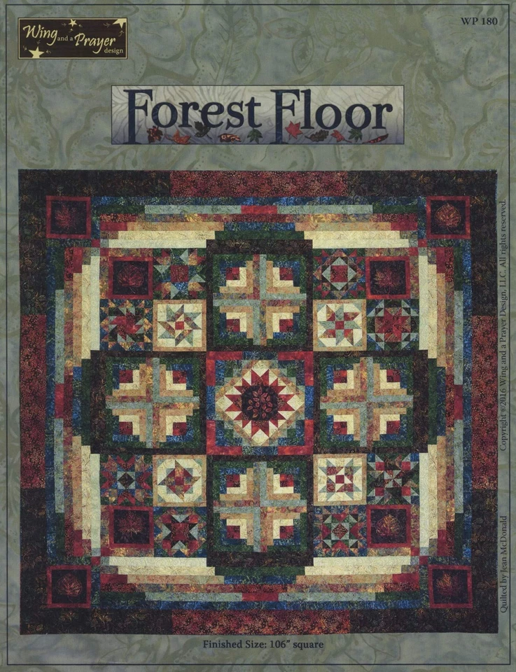 Forest Floor Quilt Pattern by - Image 1 of 2