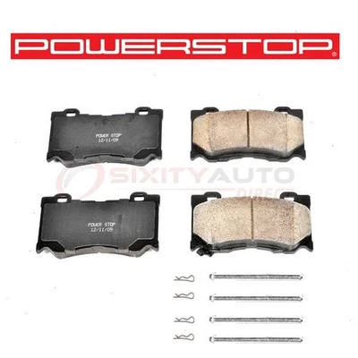 PowerStop Front Disc Brake Pad & Hardware Kit for 2014-2017 Infiniti Q50 lp - Изображение 1 из 4