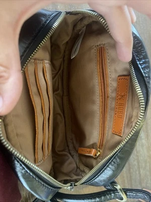 HOBO Polished Leather Adjustable Kerry Belt Bag In Black - Image 1 of 4