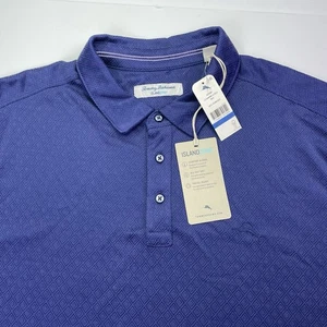 Tommy Bahama Island Zone Poloshirt Größe XL Langarm Herren Neu mit Etikett Navy - Bild 1 von 10