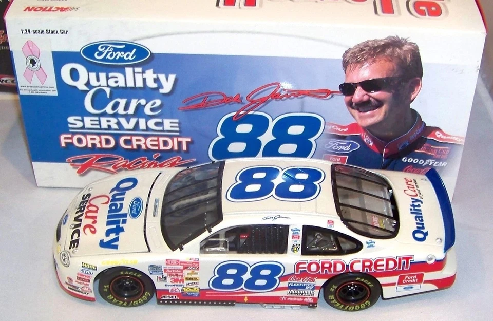Dale Jarrett 1/24 Action Diecast 1999 #88 Ford Taurus Quality Care Racing 1-2500