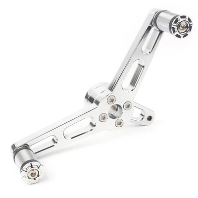 Reposapiés talón dedo del pie palanca de cambios para Harley Sportster XL883 1200 2004-2018 cromo Foto 1 de 2