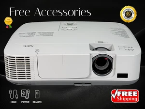 Reliable NEC Performance 3LCD Projector for Daily Office 3100 Lumens 1080p w/Kit - Picture 1 of 14