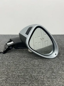 OEM 2015 - 2024 PORSCHE MACAN DOOR RIGHT SIDE MIRROR W/ BLIND SPOT SILVER - Picture 1 of 12