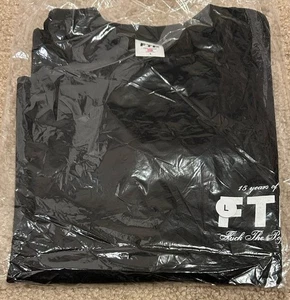 Neu mit Etikett FTP Fuckthepopulation 15. Jubiläum T-Shirt schwarz Größe Herren L KOSTENLOSER VERSAND - Bild 1 von 7
