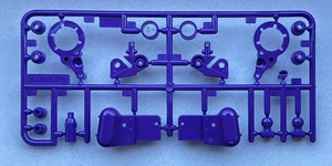 New Tamiya D Part Tree - Jun Watanabe Hornet - Purple Parts Body / Shock Mounts - Picture 1 of 1