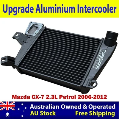 Upgrade Aluminium 48mm Intercooler For Mazda CX-7 2.3L Petrol 2006-2012 - image 1 of 4
