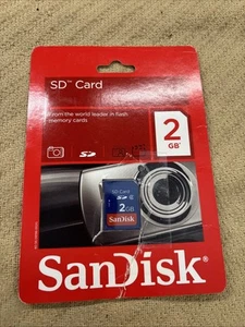 Tarjeta de memoria para cámara SanDisk 2 GB SD clase 2 - Imagen 1 de 6