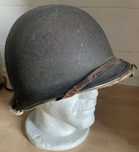 WWII US Army M1 Helmet (McCord) with Hawley Liner - Original - Picture 1 of 13