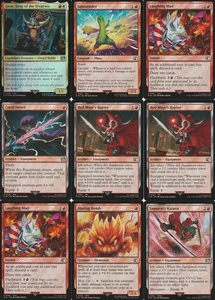 Magic The Gathering Final Fantasy 9 Cards Red Bundle Pack 1 Foil Top Left # 1 - Picture 1 of 1