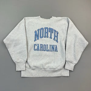 Felpa vintage North Carolina Tarheels uomo media soffe super felpa USA - Foto 1 di 14