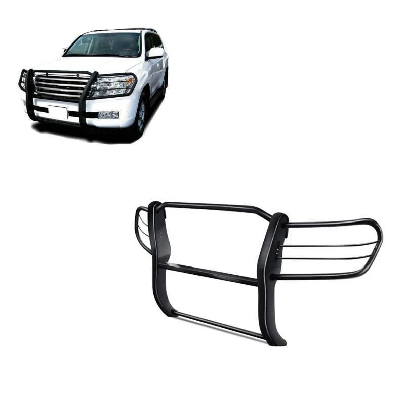 Protector de rejilla modular Black Horse ajuste negro Toyota Land Cruiser 1998-2007 Foto 1 de 4