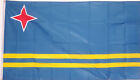 NEW 3ftx5ft ARUBA INDOOR OUTDOOR YARD FLAG