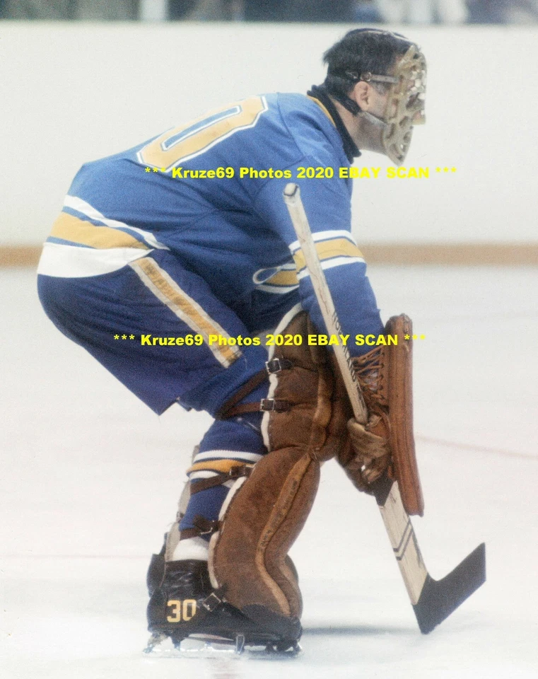 JACQUES PLANTE The GOALIE PROFILE 11x14 Photo STL BLUES/CANADIENS HOF GREAT WoW - Image 1 of 1