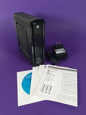 Motorola SBG6580 Internet Wireless Cable Modem WiFi Router COMCAST Xfinity Cox  - Image 1 of 4
