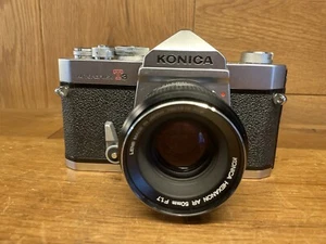 Exc+5 Konica Autoreflex T3 Film Camera Early Model Hexanon AR 50mm F/1.7 / JPN - Picture 1 of 18