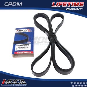 Cinturón Serpentine apto para 01-11 Ford Ranger 4,0 L Fusion Chevrolet Express 6PK2205 - Imagen 1 de 12