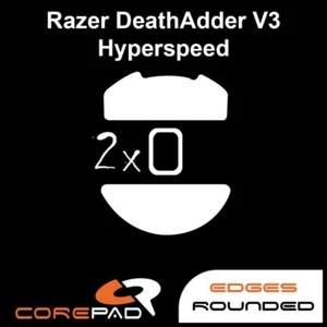 Corepad Skatez Razer DeathAdder V3 HyperSpeed Souris Pieds Patins PTFE Téflon - Picture 1 of 1