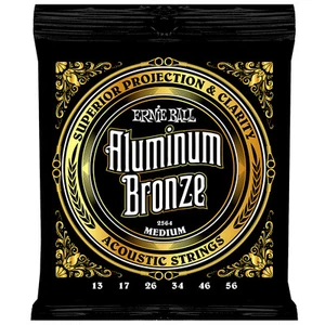 Ernie Ball 2564 Aluminum Bronze Acoustic Strings 13-56 - Picture 1 of 3