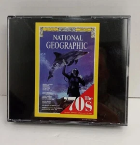 National Geographic The 70's PC CD-ROM Windows 3.1 95 and MAC Box Vintage 1997 - Picture 1 of 5