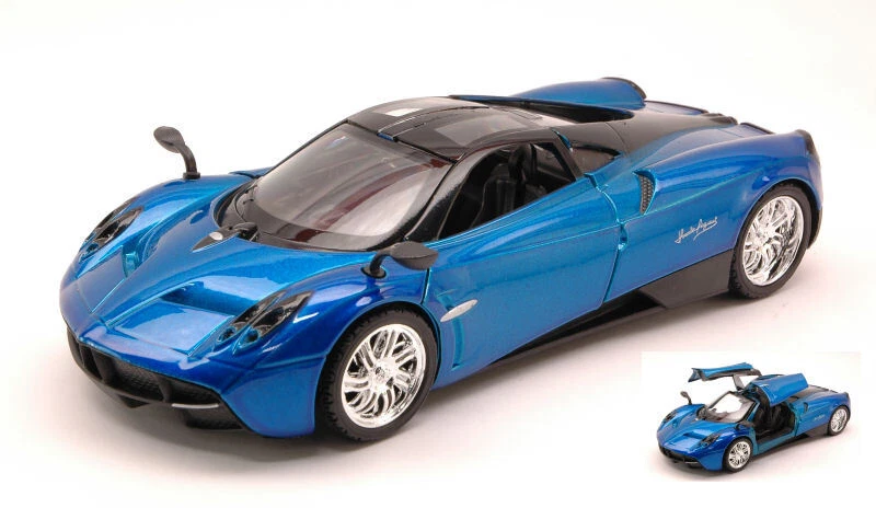 MotorMax PAGANI HUAYRA 2012 BLUE METALLIC 1:24 - Immagine 1 di 1