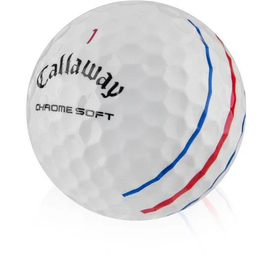 24 pelotas de golf usadas Callaway cromadas suaves triple pista AAAAA como nuevas Foto 1 de 1
