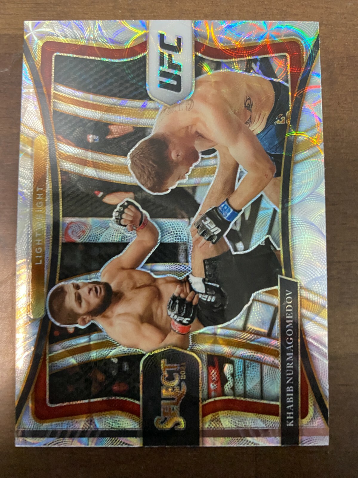 2021 Panini Select UFC KHABIB NURMAGOMEDOV Scope Prizm Lightweight #161 SP 
