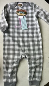 Outdoor Kinder Bass Pro Shops Baby karierter Schlafanzug neu mit Etikett Größe 3-6 Monate - Bild 1 von 6