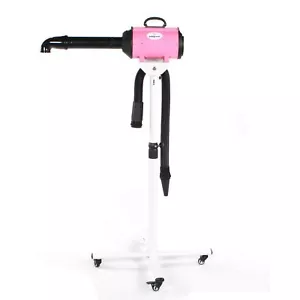 Pedigroom dog grooming mobile portable pet fur dryer + stand blaster heater pink - Picture 1 of 5