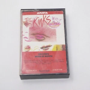 The Kinks Arista CASSETTE TAPE Word Of Mouth 84 Ray Dave Davies ZOMBIES Argent - Picture 1 of 7