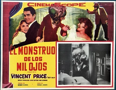 RETURN OF THE FLY MONSTER MEXICAN LOBBY CARD 1959 - Image 1 of 4