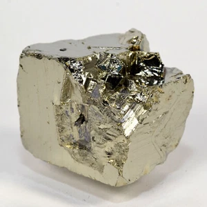 37mm Peruvian Pyrite Cube Cluster Golden Sparkling Mineral Natural Crystal Stone - Picture 1 of 4