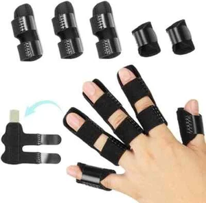 5 Pcs Trigger Finger Splint , Finger Brace for Straightening or Support for Fing - Picture 1 of 8