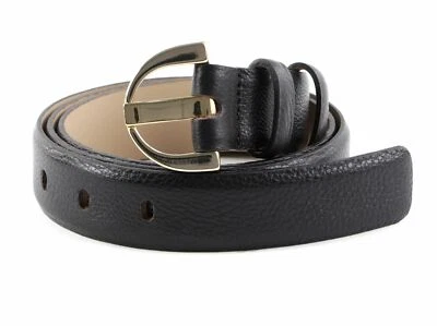 abro Leather Dalia Belt W90 Gürtel Accessoire Dark Brown Braun - Bild 1 von 2
