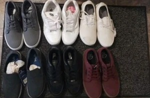 Vans Huk Allbirds Maui Sons Siksilk Shoe's Lot Of 6 Pairs - Picture 1 of 14