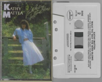 Kathy Mattea Walk the Way the Wind Blows (Cassette, 1986 Polygram) VG-VG+ - Image 1 of 3