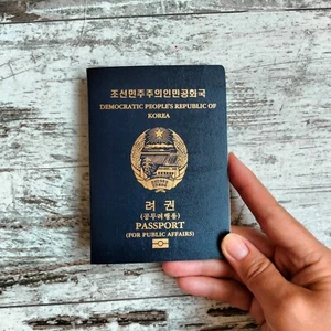 North Korea passport prop. Novelty passport cosplay. Play passport notebook. - Picture 1 of 6