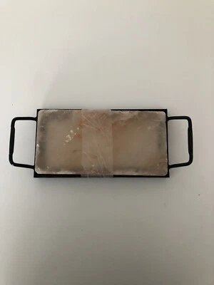 Bloque de sal del Himalaya con soporte Foto 1 de 3