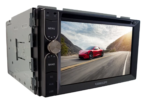 Concept DDH-6 Multimedia Touchscreen In-Dash 6.2  HD LCD Reciever Mirror Link - Image 1 of 2