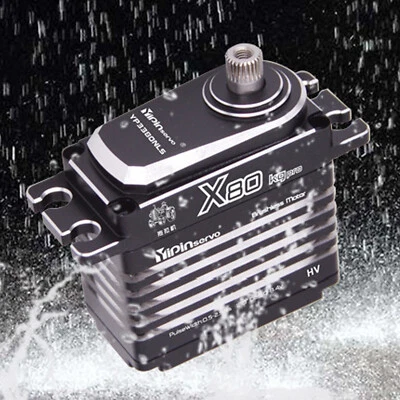 180° 80kg Metal Gear Waterproof Brushless Servo For RC 1/8 Crawler RC Car USA - Image 1 of 4