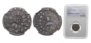 Argentina 1841 PNP 1 Real Silver NGC XF 40 - Picture 1 of 1