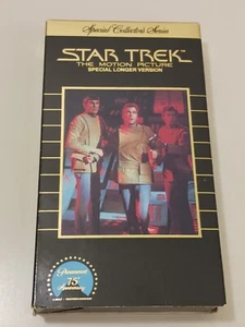 Star Trek-The Motion Picture,Special Collector's Series-Longer Version(VHS,1986) - Picture 1 of 11