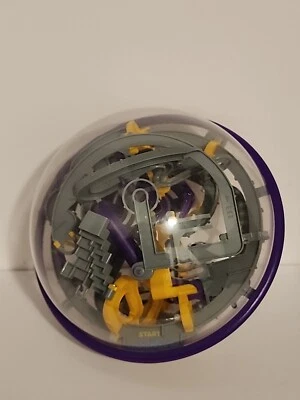 Rompecabezas cerebral juguete giratorio esfera púrpura épica Perplexus 125 obstáculos edición original Foto 1 de 4