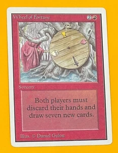MTG WHEEL OF FORTUNE Unlimited (OldManMTG 005-097) - Imagen 1 de 13