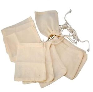 Cheese Cloth Bags for Kitchen Reusable Cotton Bags Masala Potli Spice Bag Bouque