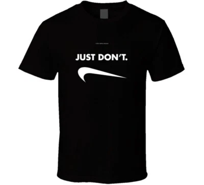 Camiseta Just Don't Sports Parody Divertida Regalo Arrodillado Equipo Atleta Foto 1 de 4