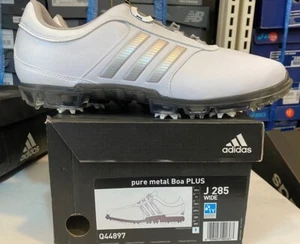 Adidas Pure Metal BOA Plus Wide Men's Golf Shoes Sports [US:11/11.5] NWT Q44897 - Picture 1 of 10