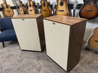 Two (2) Klipsch Cornwall IV's,  New Custom Australian Walnut, PRE ORDER - Image 1 of 4